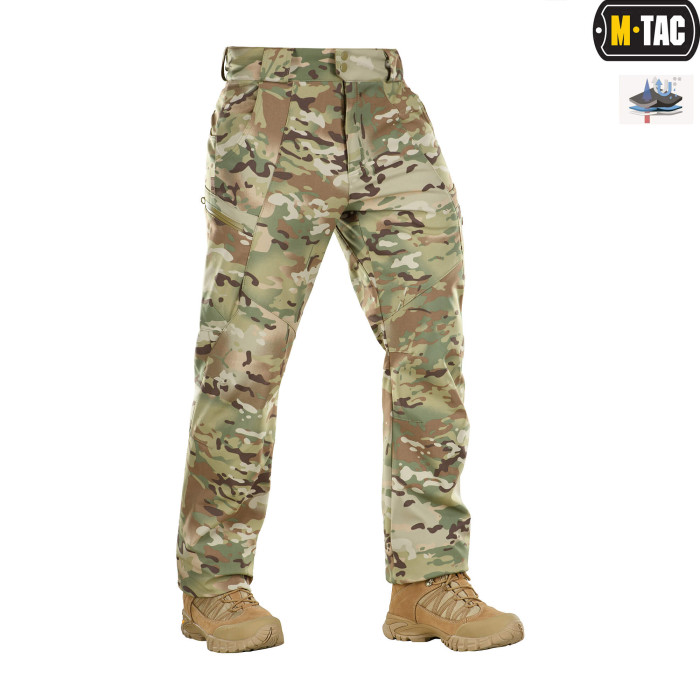 M-Tac штани Soft Shell Winter MC 2XL
