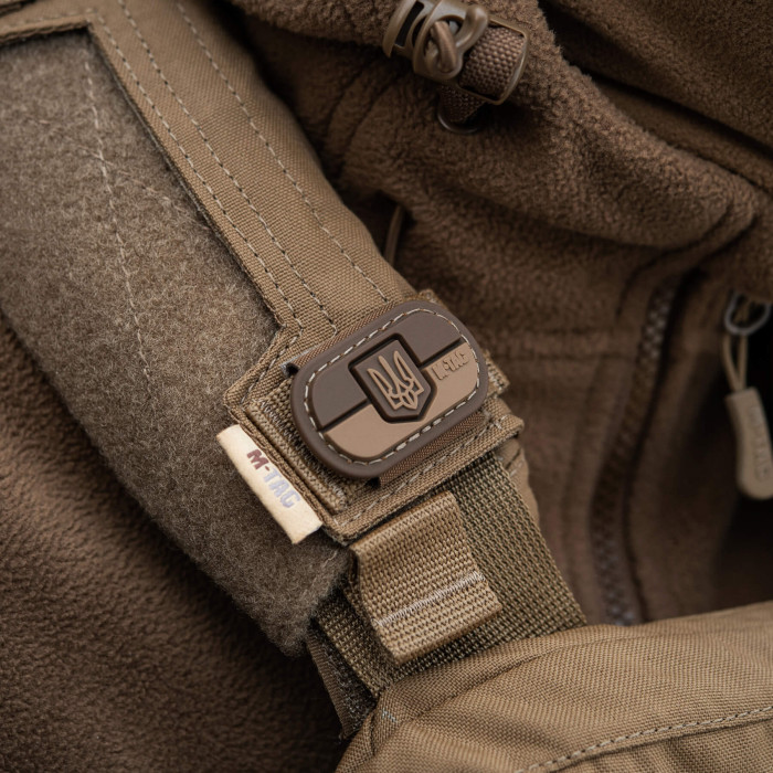 M-Tac MOLLE Patch Прапор України з гербом PVC Coyote