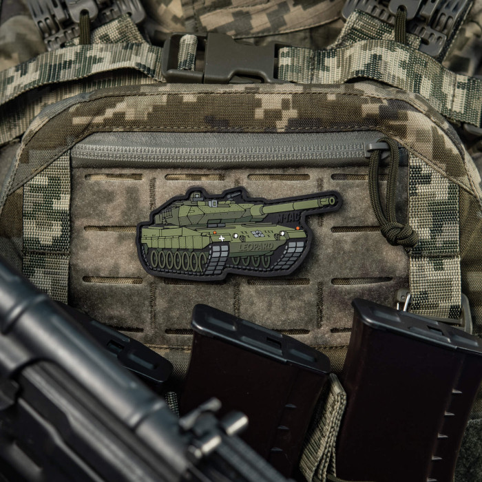 M-Tac нашивка LEOPARD 2 (PVC) Olive