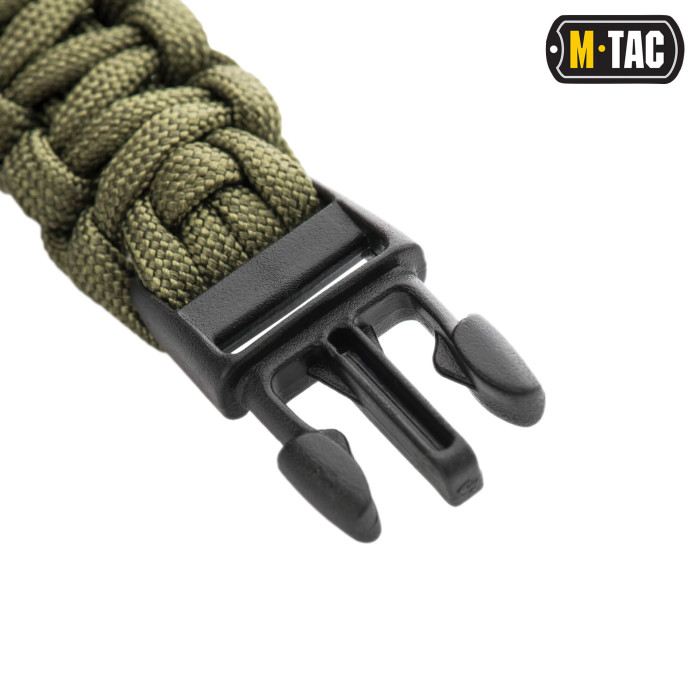 M-Tac браслет паракорд Black M