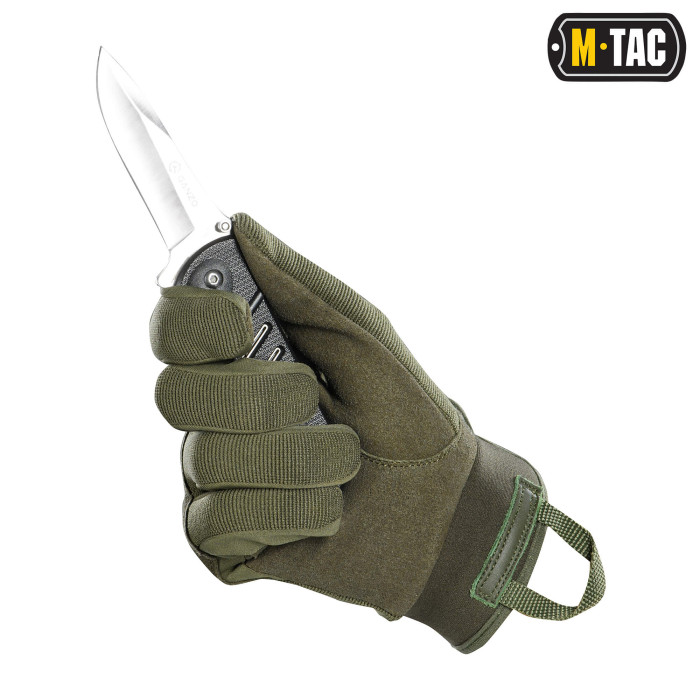 M-Tac рукавички Assault Tactical Mk.3 Olive L