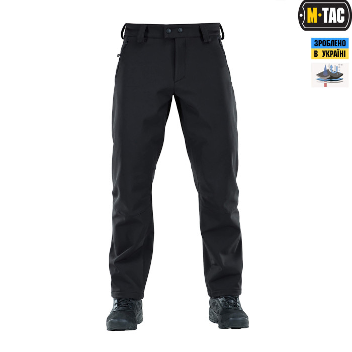 M-Tac штани Soft Shell Vent Black 34/30