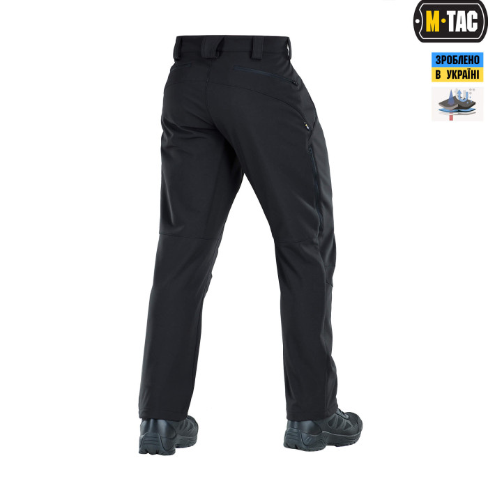 M-Tac штани Soft Shell Vent Black 34/30