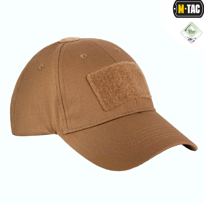 M-Tac бейсболка з липучкою Flex ріп-стоп Coyote Brown L/XL