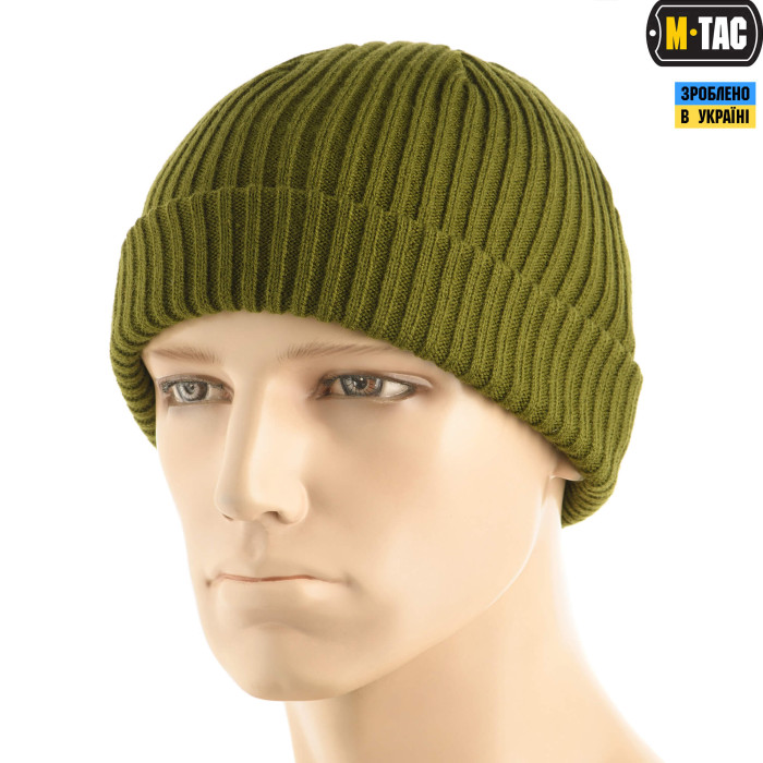 M-Tac шапка в'язана 100% акрил Olive S/M