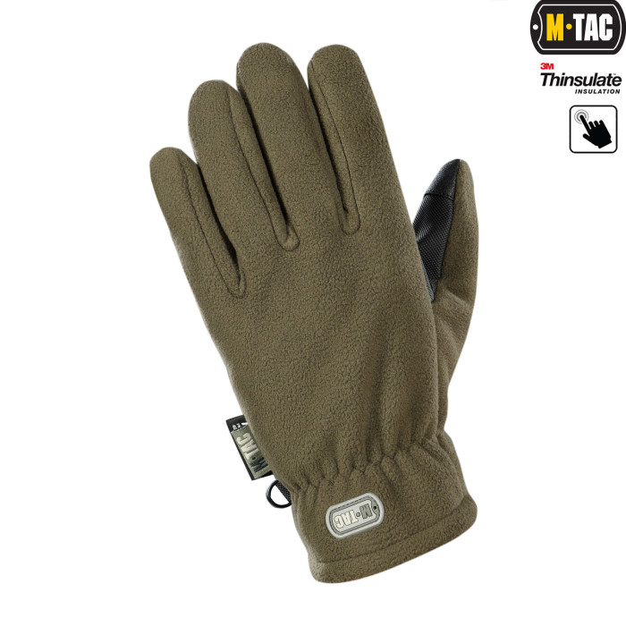 M-Tac рукавички Fleece Thinsulate Olive L