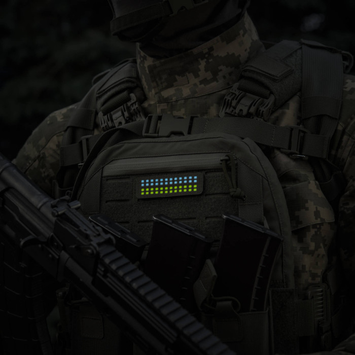 M-Tac нашивка прапор України 25х80 Laser Cut Ranger Green/Yellow/Blue/GID