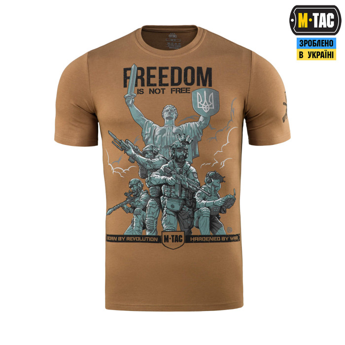 M-Tac футболка Freedom Coyote Brown 3XL