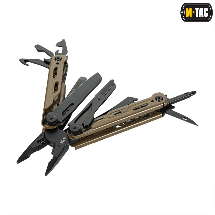 M-Tac мультитул Type 13 (5 інструментів) Brown/Black