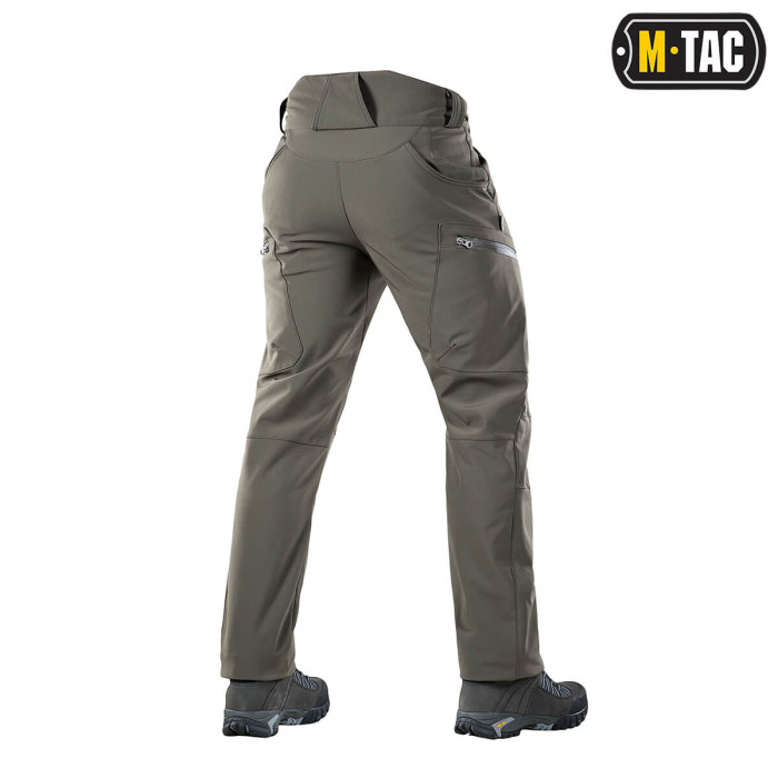 M-Tac штани Soft Shell Winter Olive XS