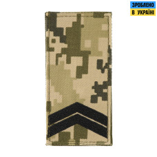 M-Tac погон МО Молодший сержант на липучці ММ14