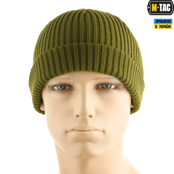 M-Tac шапка в'язана 100% акрил Olive S/M