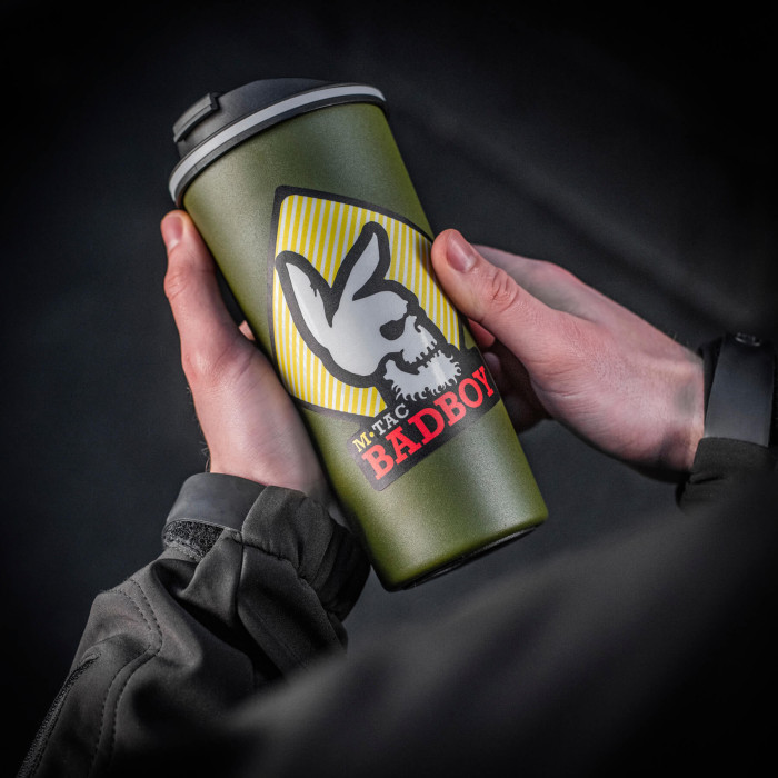 M-Tac наклейка Bad Boy світловідбиваюча Black