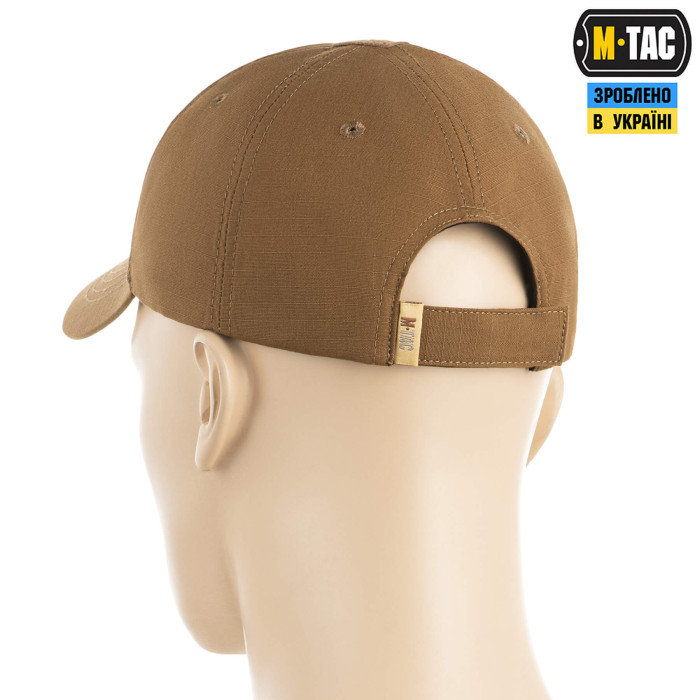 M-Tac бейсболка Elite Flex ріп-стоп Coyote Brown S/M