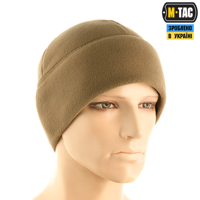 M-Tac шапка Watch Cap Premium флис (250г/м2) with Slimtex Dark Olive L