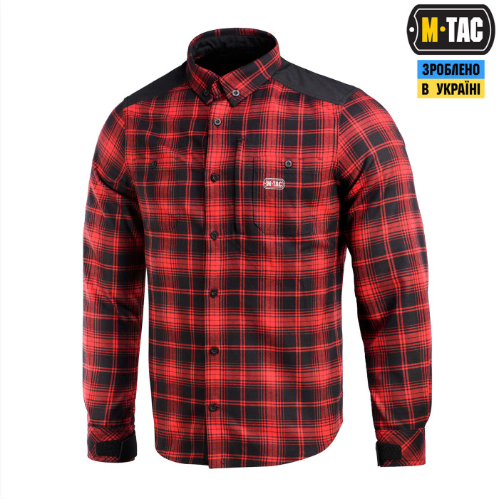 M-Tac сорочка Redneck Shirt Red/Black M/R