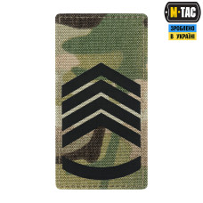 M-Tac погон на липучці головний сержант Multicam