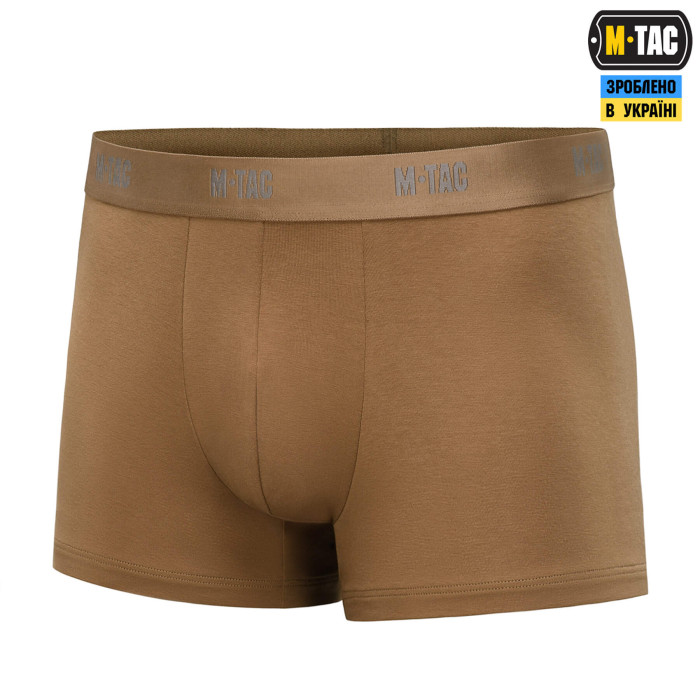 M-Tac труси Men Cotton Stretch Boxer Briefs Coyote Brown L