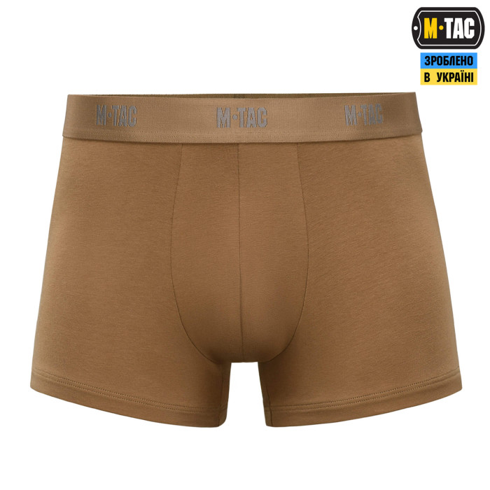 M-Tac труси Men Cotton Stretch Boxer Briefs Coyote Brown L