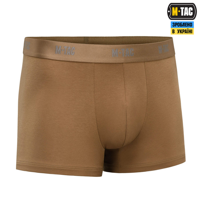 M-Tac труси Men Cotton Stretch Boxer Briefs Coyote Brown L