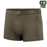M-Tac труси Men Cotton Stretch Boxer Briefs Dark Olive M