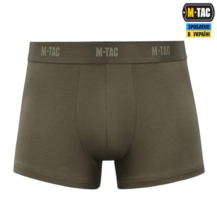 M-Tac труси Men Cotton Stretch Boxer Briefs Dark Olive M