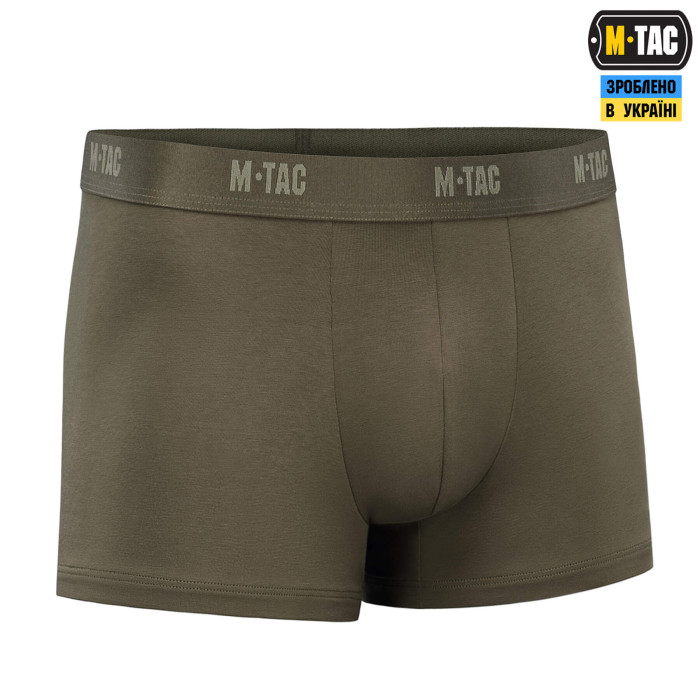 M-Tac труси Men Cotton Stretch Boxer Briefs Dark Olive M