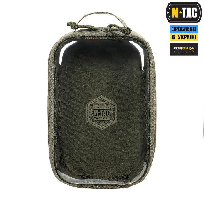 M-Tac органайзер утилітарний прозорий Elite Large Gen.II Ranger Green