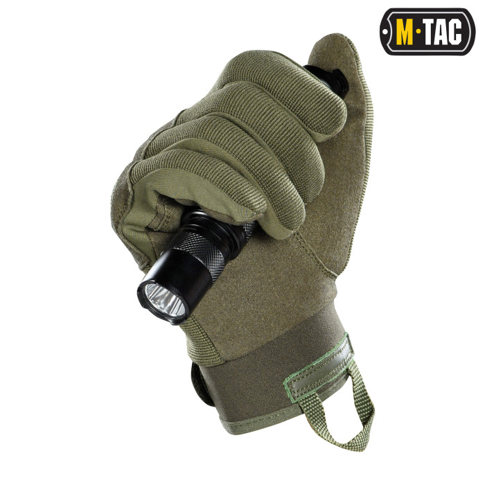 M-Tac рукавички Assault Tactical Mk.3 Olive L