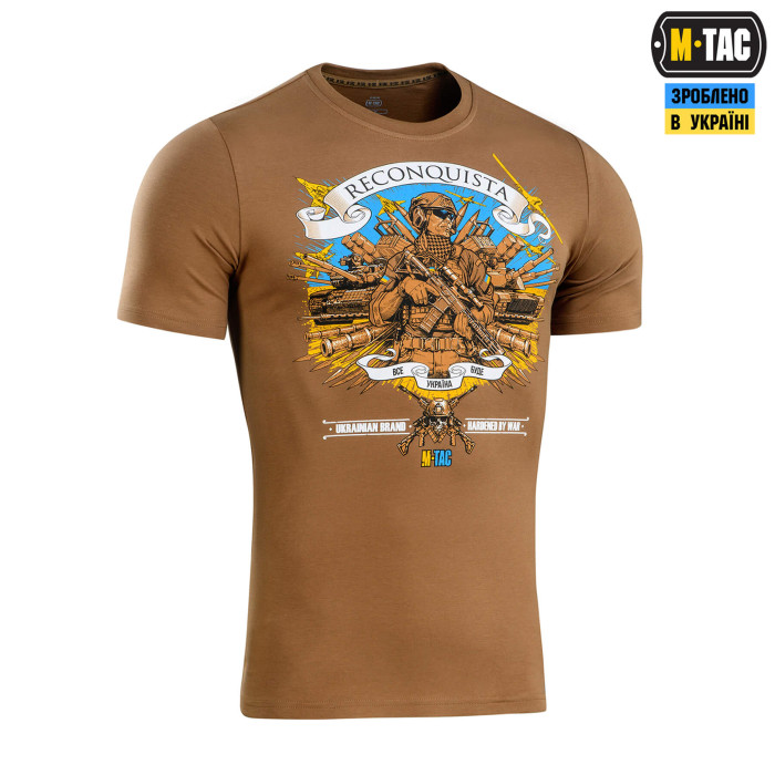 M-Tac футболка Reconquista Coyote Brown 2XL