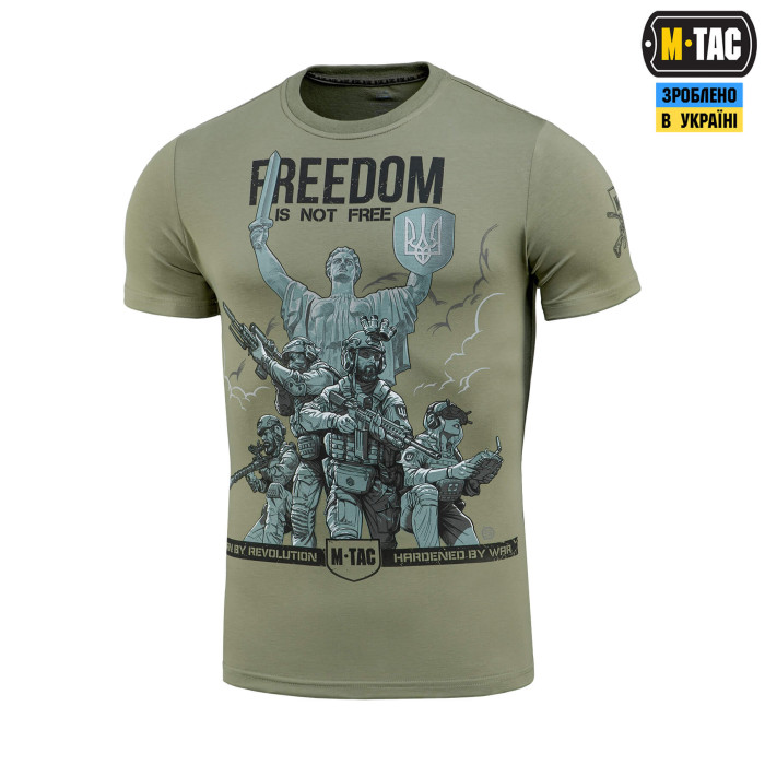 M-Tac футболка Freedom Light Olive L