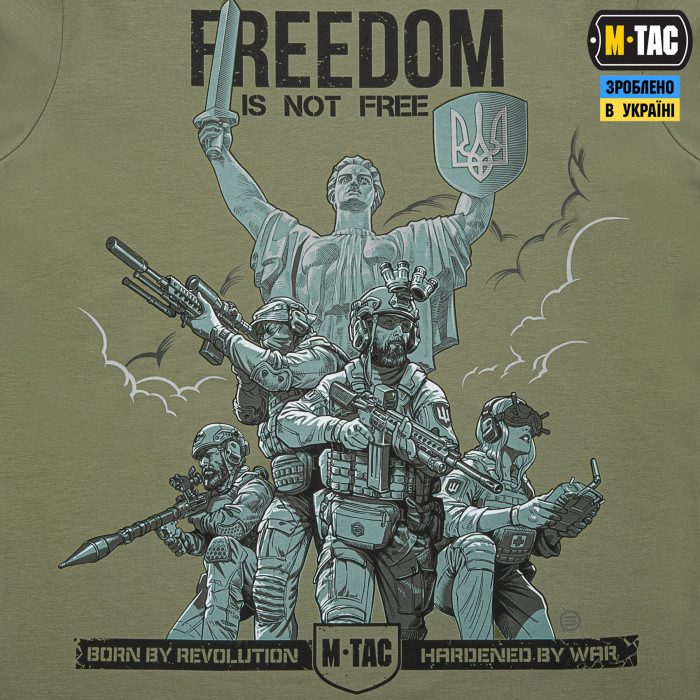 M-Tac футболка Freedom Light Olive L
