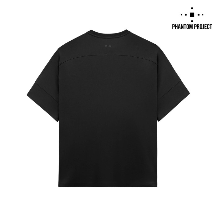 Phantom Project/M-Tac футболка Zipper combo Cotton Nylon Black M