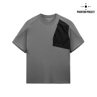 Phantom Project/M-Tac футболка Zipper combo Cotton Nylon Light Grey M