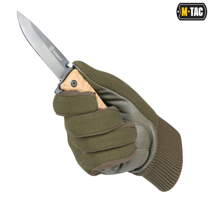 M-Tac рукавички Assault Tactical Mk.8 Olive L