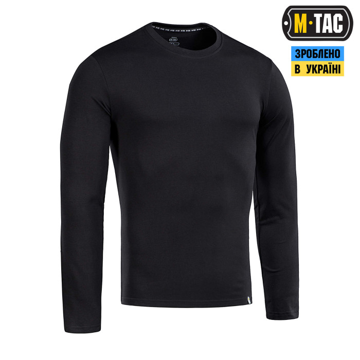M-Tac футболка довгий рукав 93/7 Black 2XL