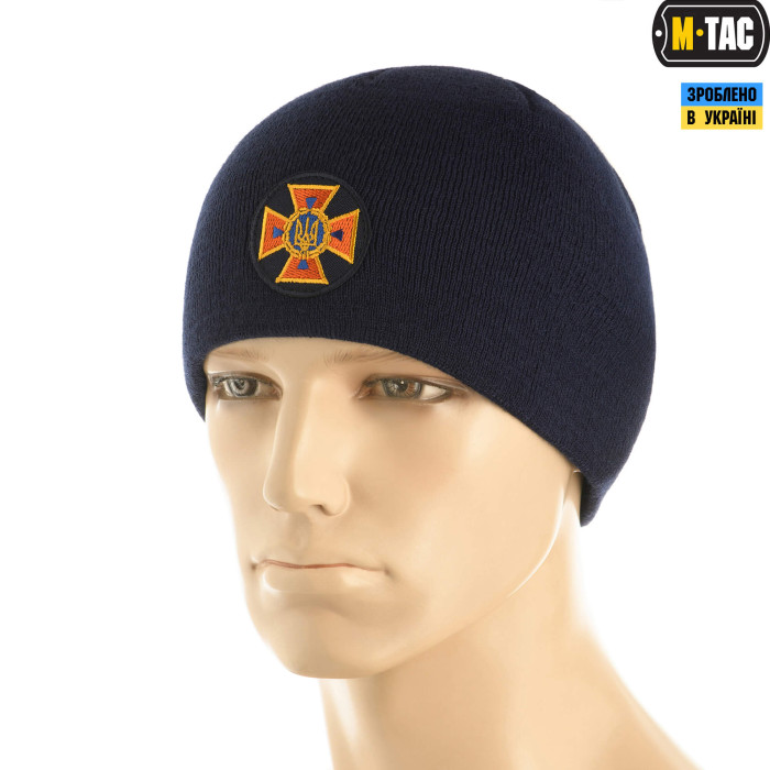 M-Tac шапка ДСНС тонка в'язка 100% акрил Dark Navy Blue S/M