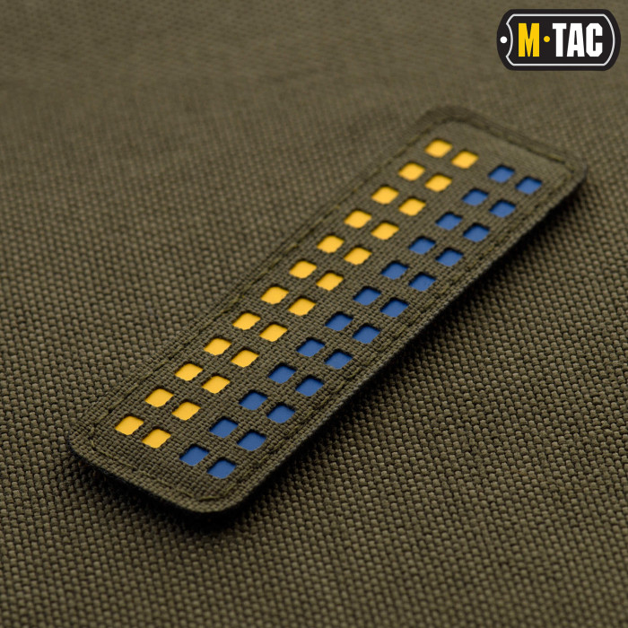 M-Tac нашивка прапор України 25х80 Laser Cut Ranger Green