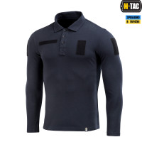 M-Tac поло тактичне довгий рукав 65/35 Dark Navy Blue M