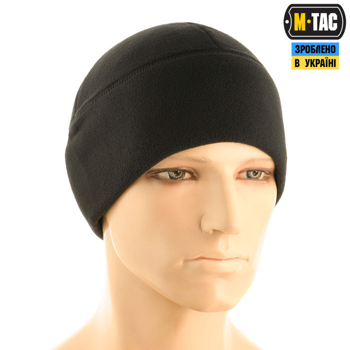M-Tac шапка Watch Cap Premium флис (250г/м2) Black S