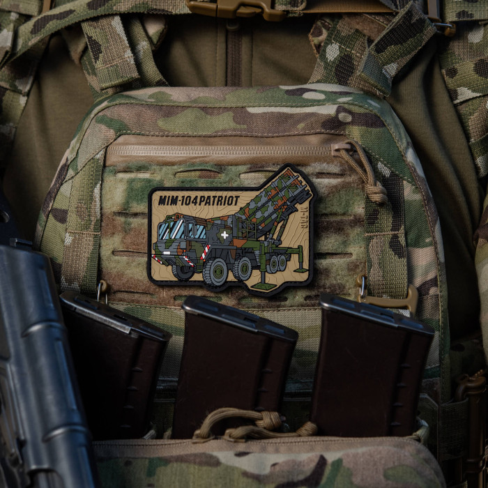 M-Tac нашивка MIM-104 Patriot (PVC)