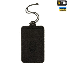 M-Tac панель для нашивок підвісна з кишенею для ID-картки Black