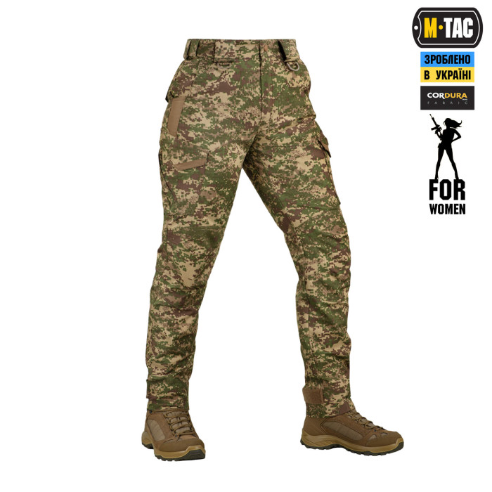 M-Tac штани Aggressor Lady ріп-стоп NGU Camo 26/30