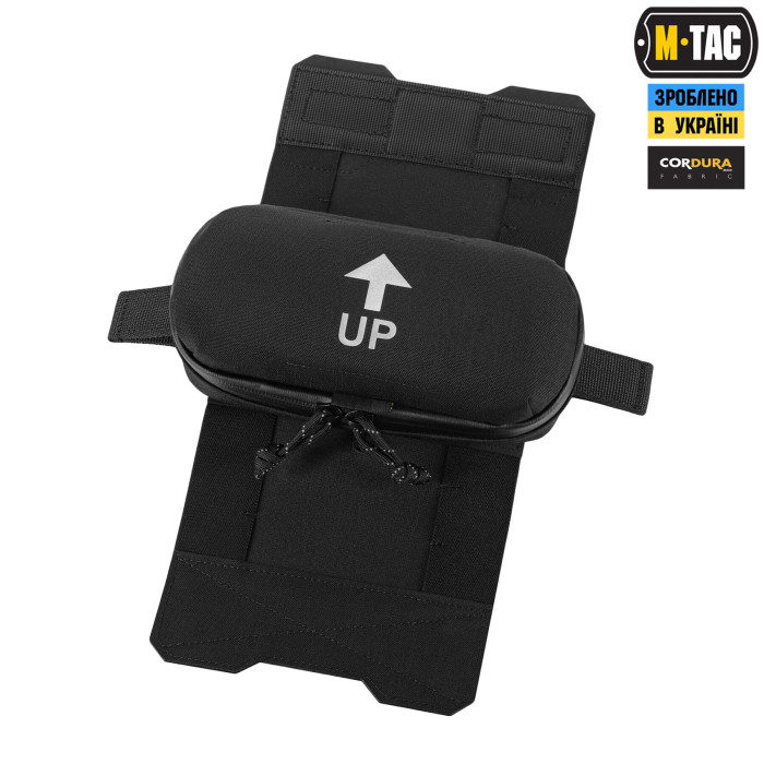 M-Tac підсумок медичний горизонтальний Elite Black