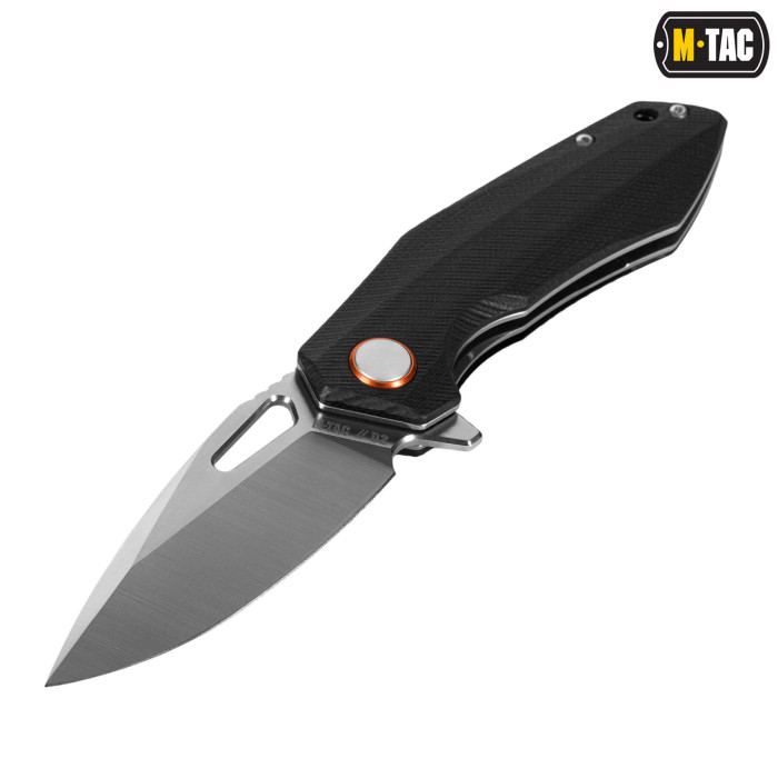 M-Tac ніж складний Type 12 Black/Steel