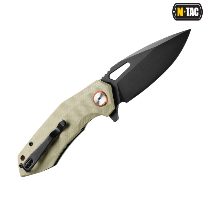 M-Tac ніж складний Type 12 Coyote/Black