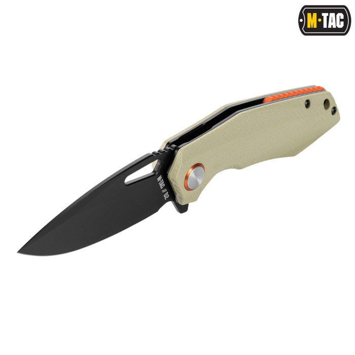 M-Tac ніж складний Type 12 Coyote/Black