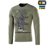 M-Tac футболка UA Side довгий рукав Light Olive M