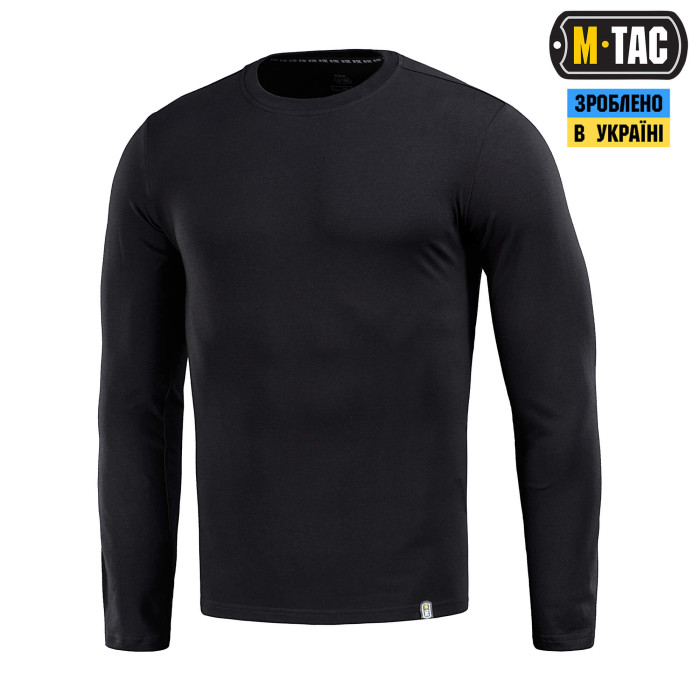 M-Tac футболка довгий рукав 93/7 Black 2XL