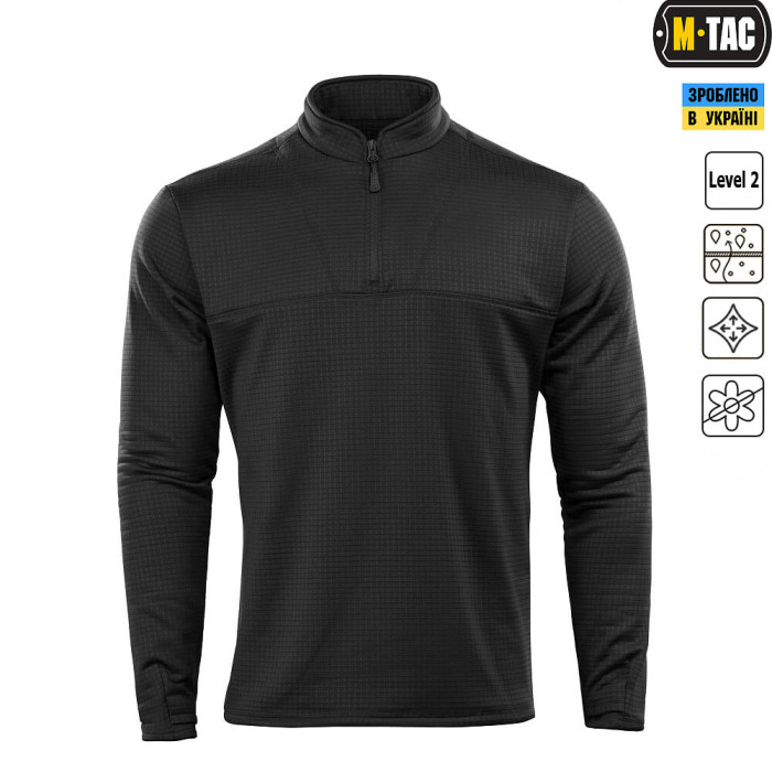 M-Tac термосорочка фліс Delta Level 2 Black 2XL